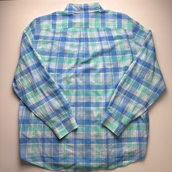 Vineyard Vines Classic Fit Murray Shirt Men's Large Plaid Button Down Cotton - Picture 2 of 8